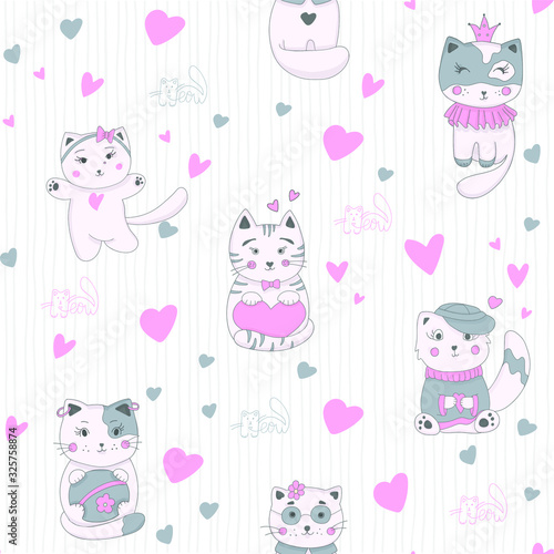 Seamless walpaper pattern vectoer illustration