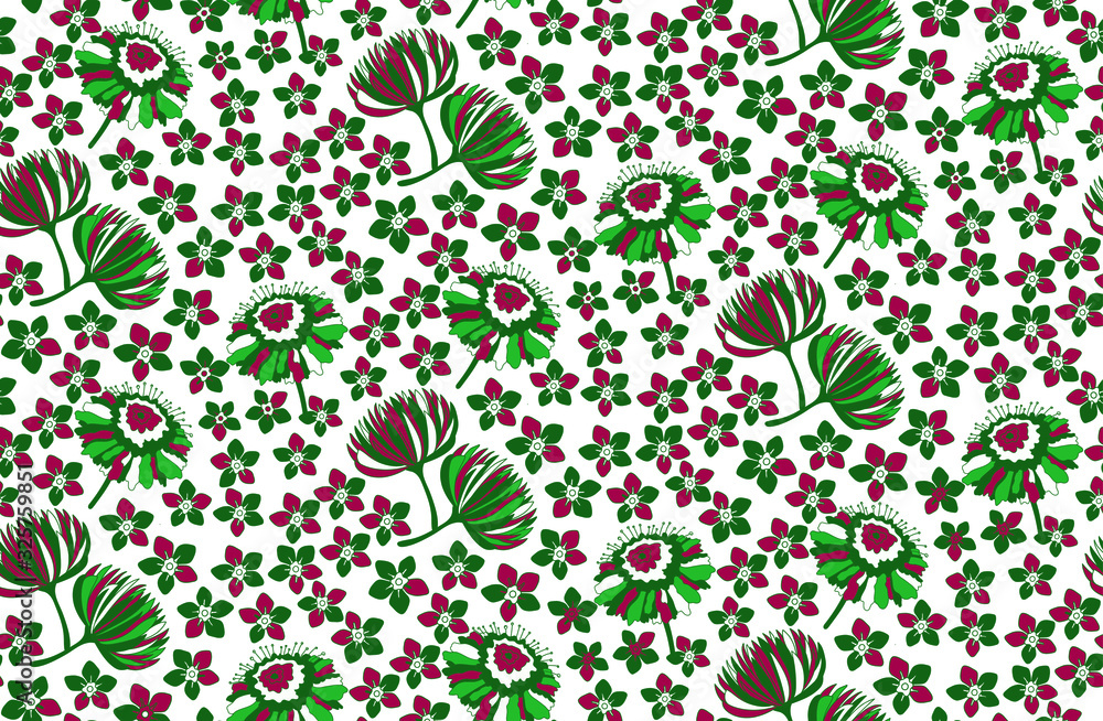 Seamless walpaper pattern vectoer illustration Seamless walpaper pattern vectoer illustration