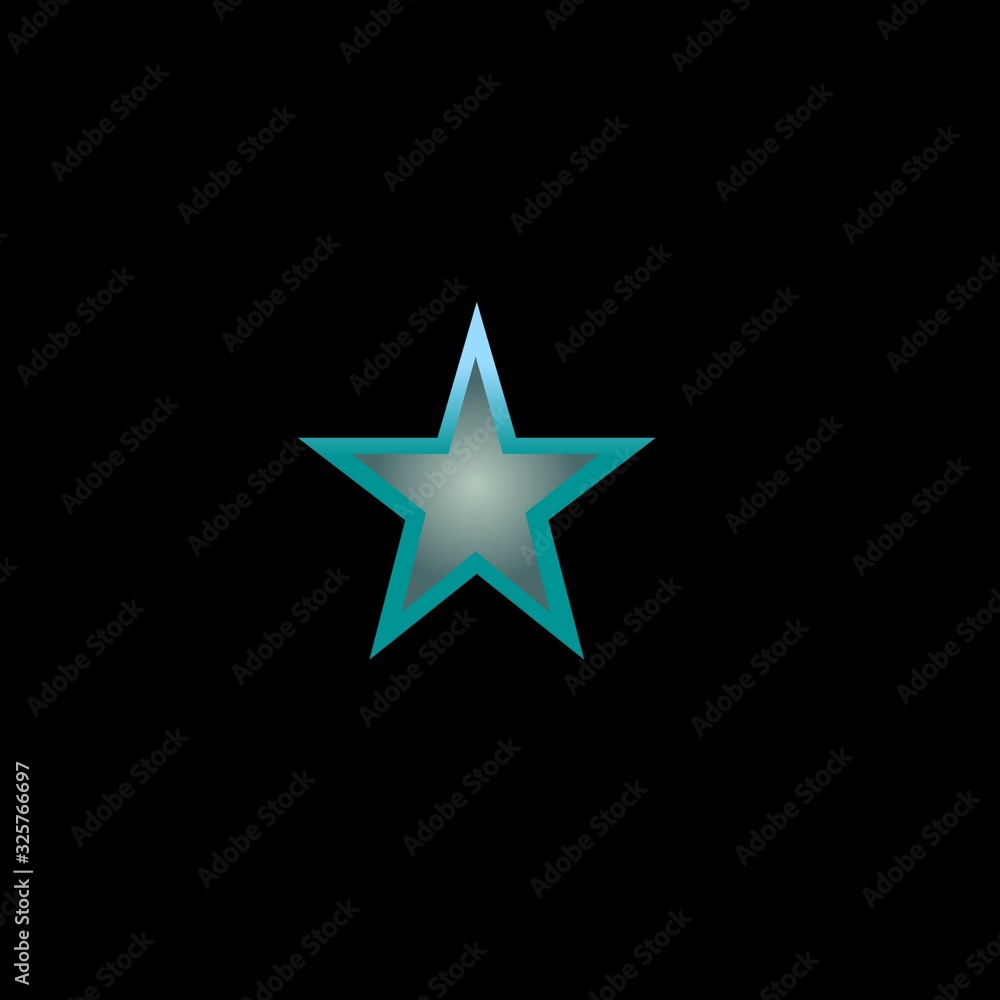 A digital art of star A digital art of star