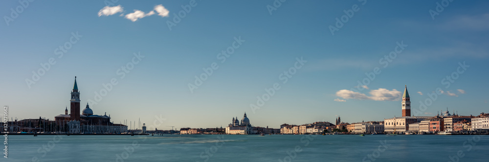 Panorama of Venice with Campanile, Sam Marco, Santa Maria della Salute and San Giorgio