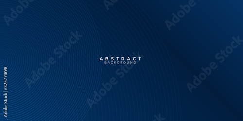 Abstract blue background with wave water circle spiral light texture. Vector illustration for presentation design with modern futuristic corporate and technology concept