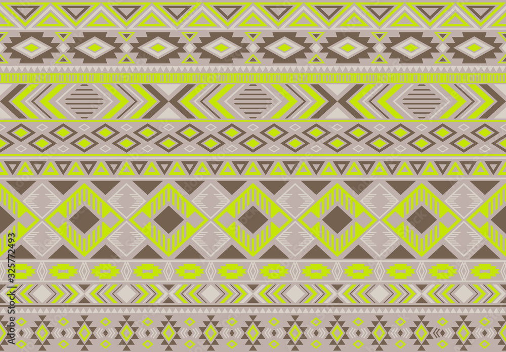 Boho pattern tribal ethnic motifs geometric seamless vector background. Fashionable indian tribal motifs clothing fabric textile print traditional design with triangle and rhombus shapes. Boho pattern tribal ethnic motifs geometric seamless vector background. Fashionable indian tribal motifs clothing fabric textile print traditional design with triangle and rhombus shapes.