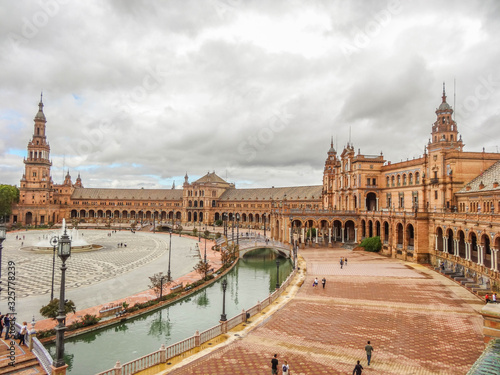 Sevilla Panorama, Altstadt und Sehenswürdigkeiten