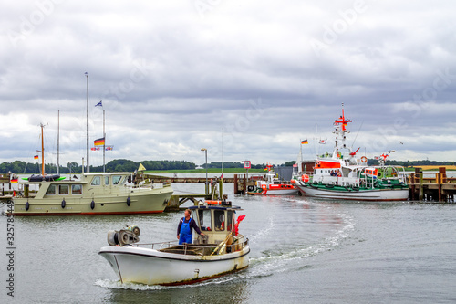 Maasholm, Hafen, Deutschland 