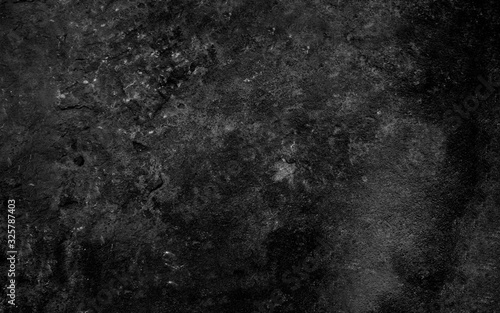 Old wall texture cement dark black gray background abstract grey color design are light with white gradient background.