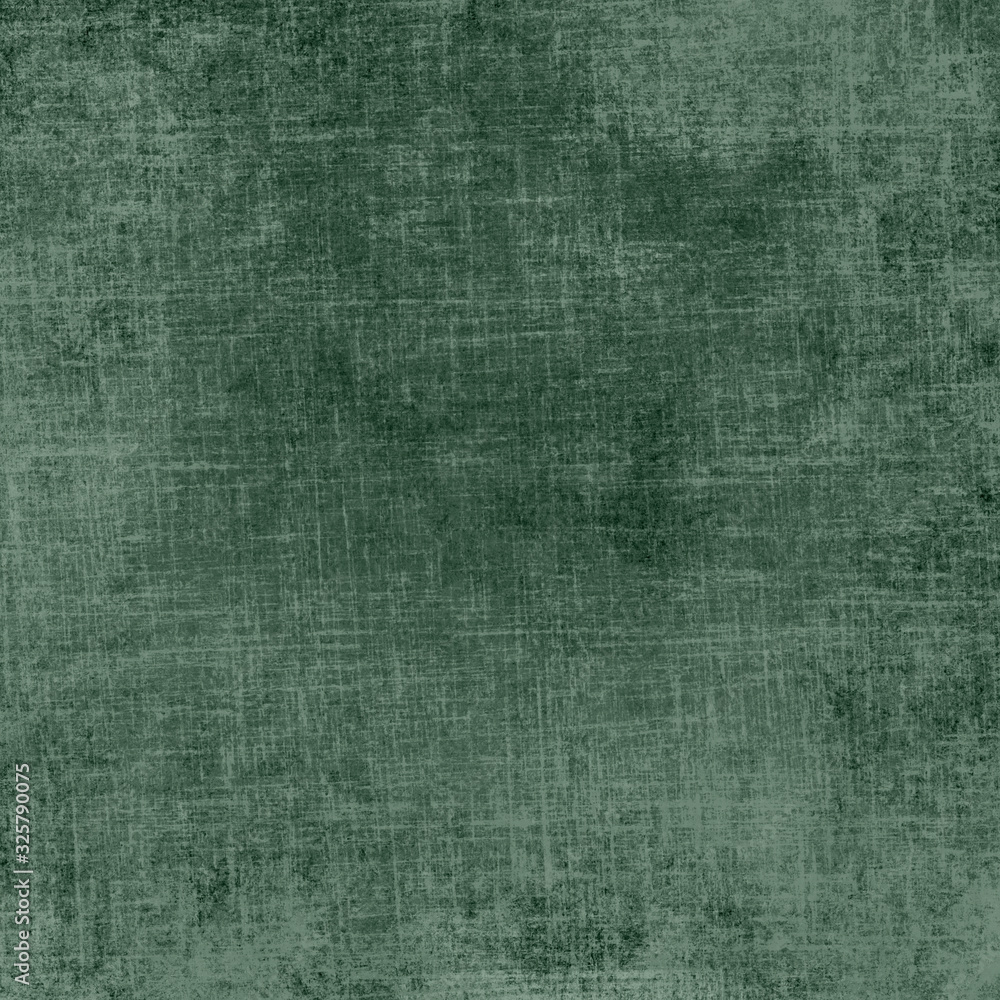 Fototapeta premium Vintage paper texture. Green grunge abstract background