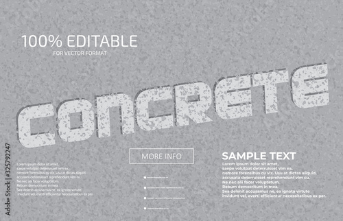 Building concrete for the foundation.