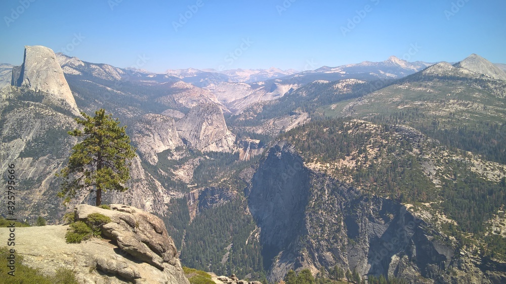 Vistas espectaculares en el Yosemite Park