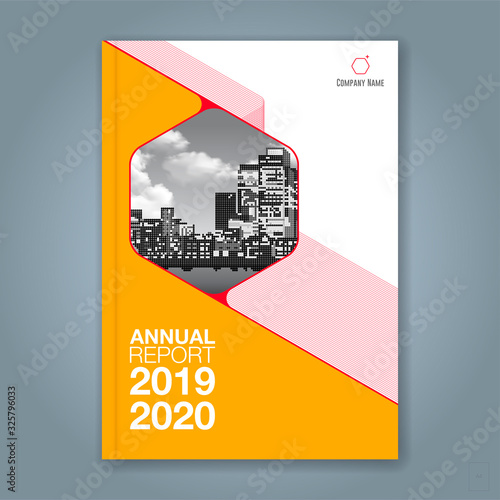 Abstract minimal geometric circle background for business annual report book cover brochure flyer poster