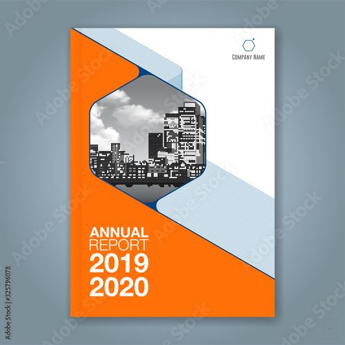 Abstract minimal geometric circle background for business annual report book cover brochure flyer poster