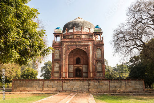Delhi, India. The Barber's Tomb, in the Tomb of Humayun complex. A World Heritage Site
