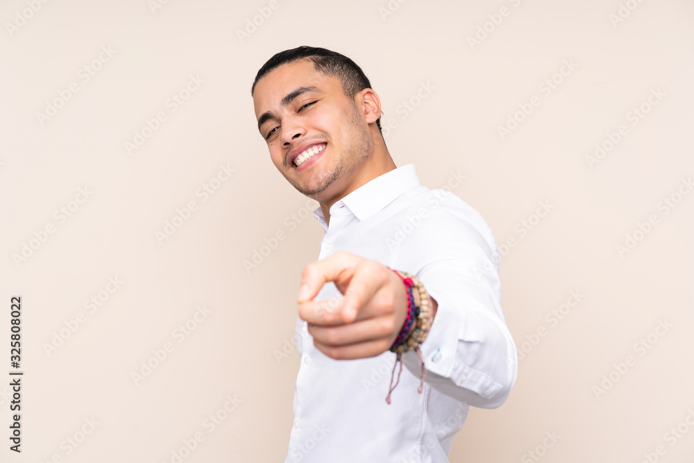Asian handsome man isolated on background Asian handsome man isolated on background