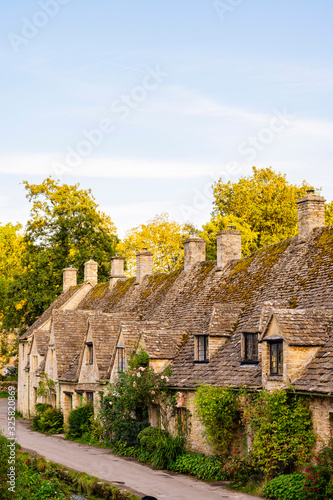 Arlington Row, Bibury, Cotswolds, Gloucestershire, England, UK photo