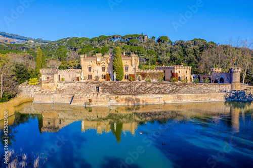 Jalpi Castle in Arenys de Munt Spain photo