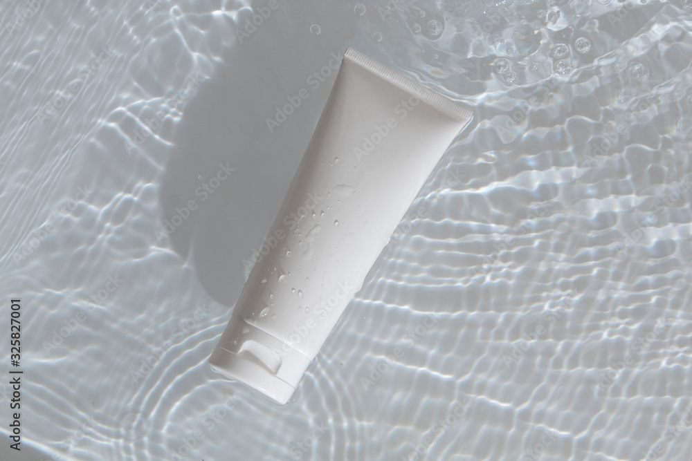 beauty treatment medical skincare and cosmetic lotion cream serum oil mockup bottle packaging product on water splash background, healthcare and medicine concept beauty treatment medical skincare and cosmetic lotion cream serum oil mockup bottle packaging product on water splash background, healthcare and medicine concept