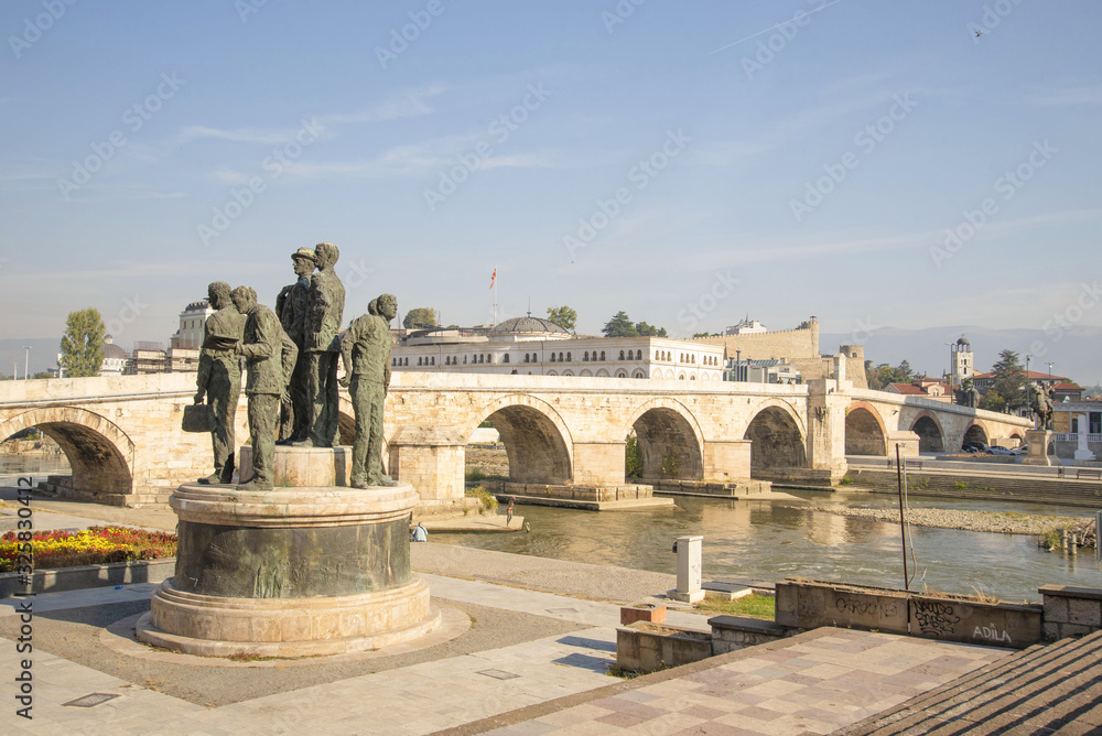 Obraz premium Skopje bridge