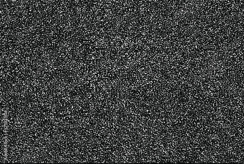 Vector background. Texture of old pattern in black and white colors. It consists of chips of marble, quartz, granite, poured with a cementitious binder