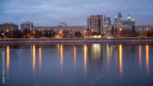 Moscow river view