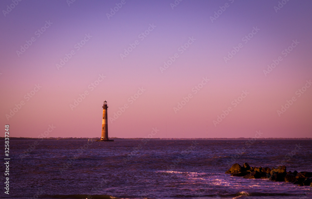 folly beach lighthouse south carolina