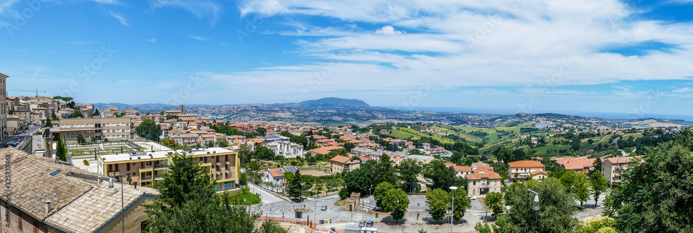 Overview of Marche from Recanati