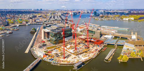 Photography Construction works in Amsterdam, Netherlands