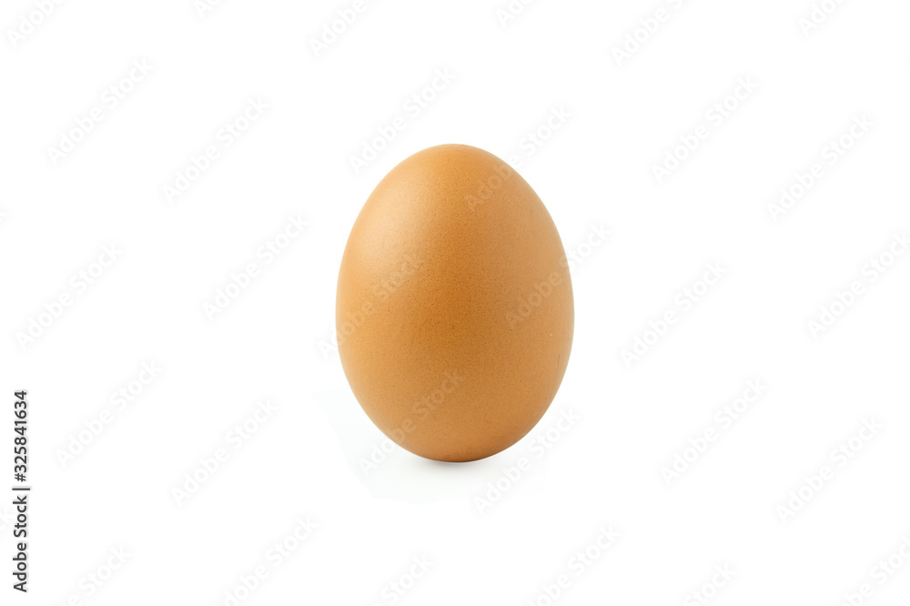 chicken egg isolated on white background with clipping path. chicken egg isolated on white background with clipping path.