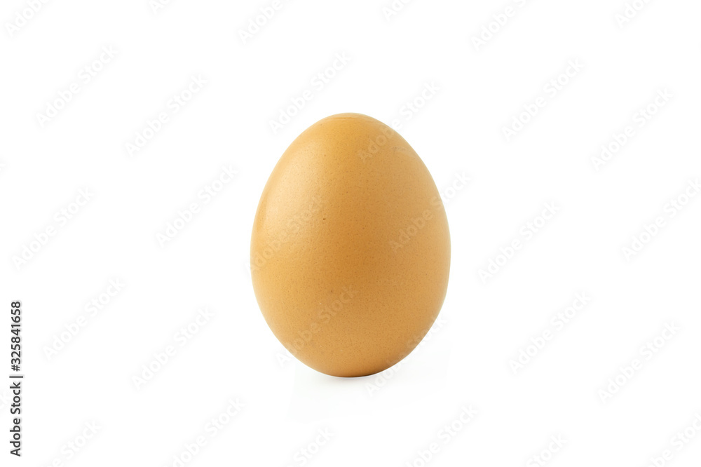 chicken egg isolated on white background with clipping path. chicken egg isolated on white background with clipping path.