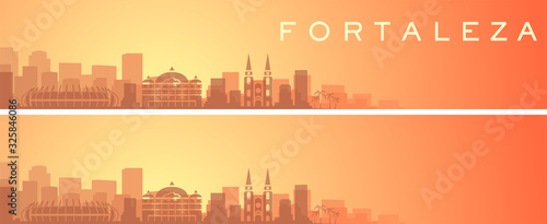 Fortaleza Beautiful Skyline Scenery Banner
