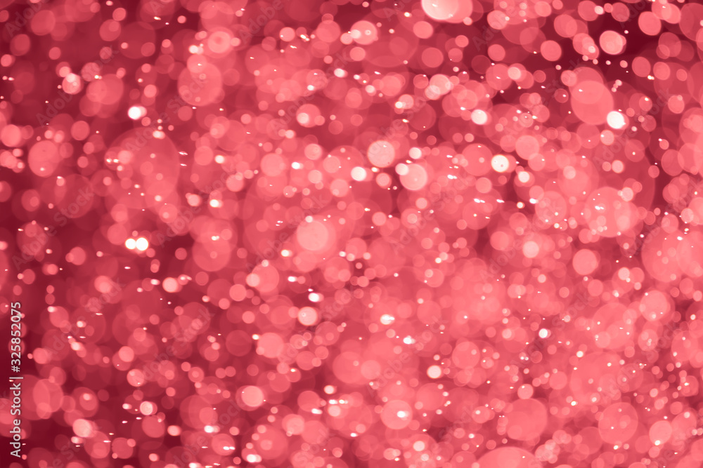 Red glitter bokeh of light.Abstract blurred light Red glitter bokeh of light.Abstract blurred light