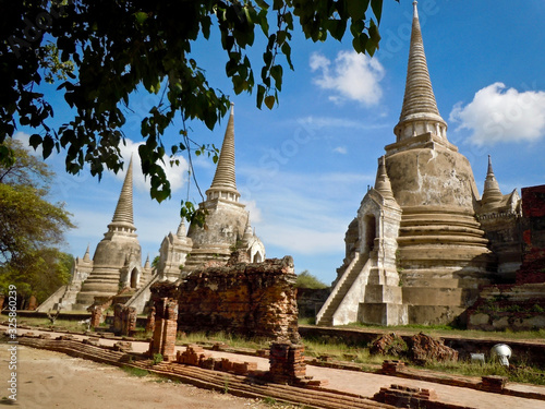 Wat Phra Mongkol Borpith Temple At Ayutthaya Bangkok in Thailand - BKK