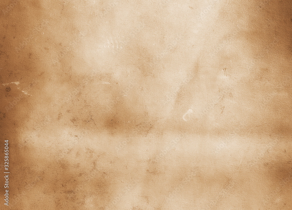 Painted raw rough leather. Painted raw rough leather.