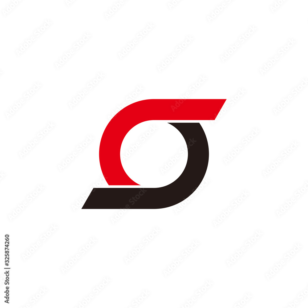 circle rotate letter o line simple design symbol logo vector circle rotate letter o line simple design symbol logo vector