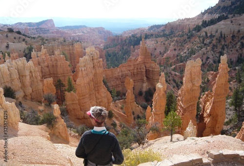 фотографія Fairyland Point - woman overlooking
