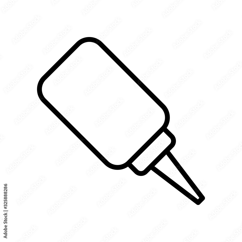 Glue icon or symbol vector design templates Glue icon or symbol vector design templates