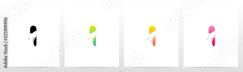  Dog On Letter Logo Design I