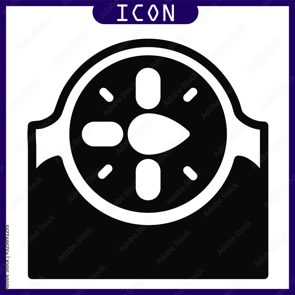 Glyph icon of weight in vector design Glyph icon of weight in vector design