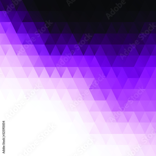 Purple Polygonal Mosaic Background, Creative Design Templates