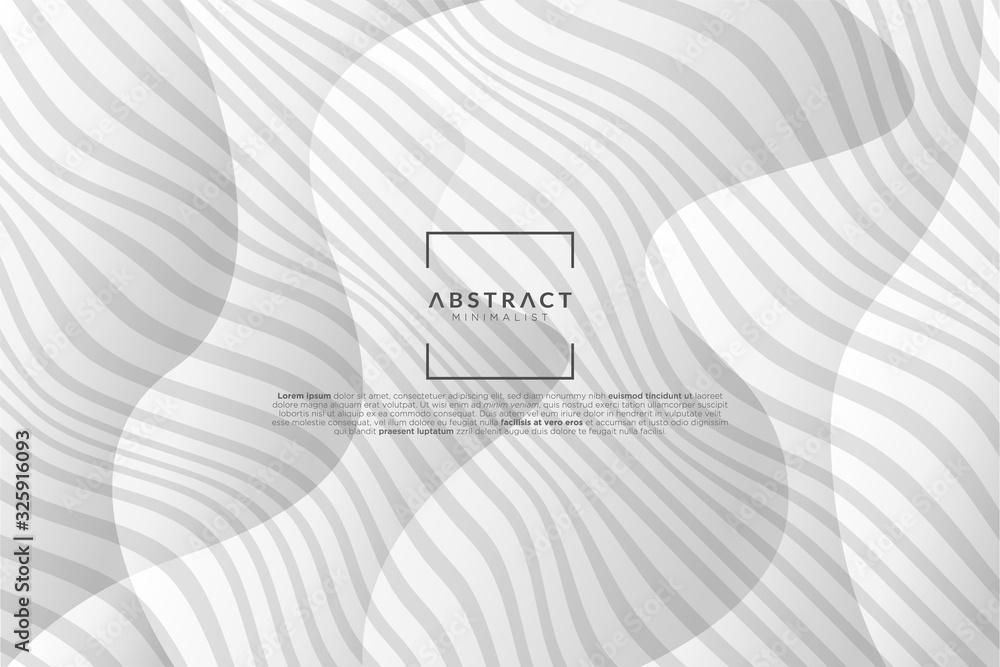 white background wave minimalist and clean for banner wallpaper design. web color elegant vector eps10