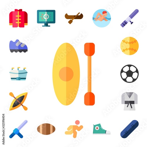 athlete icon set