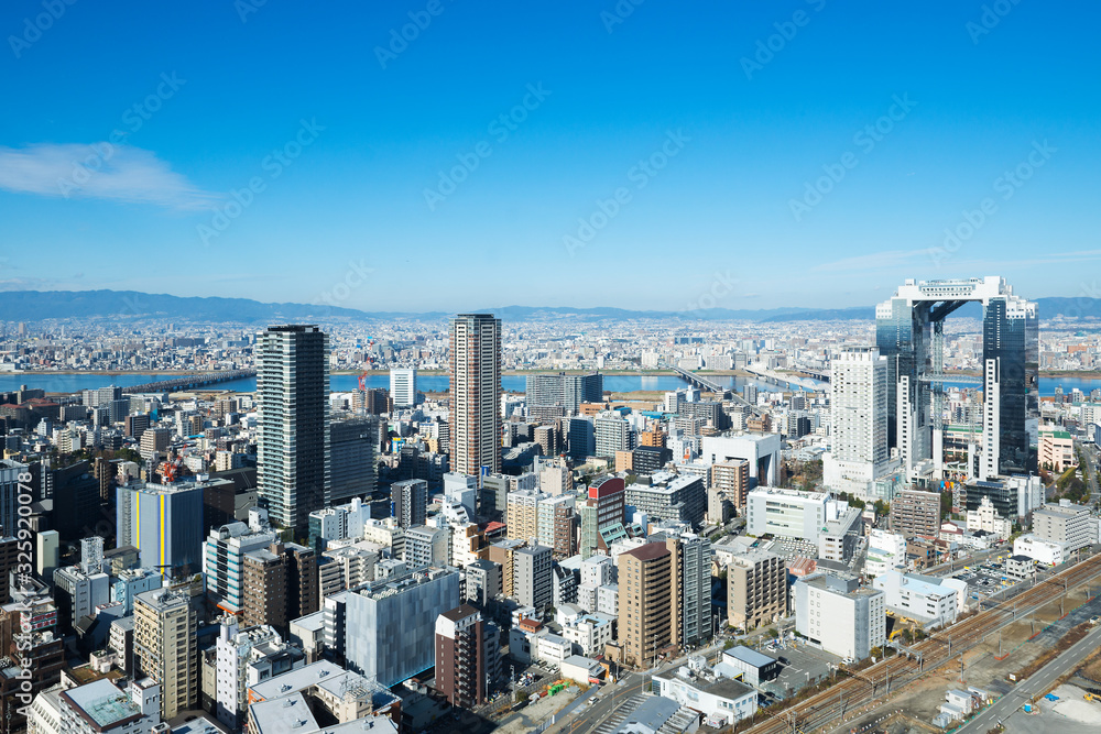 Fototapeta premium Pejzaż Umeda