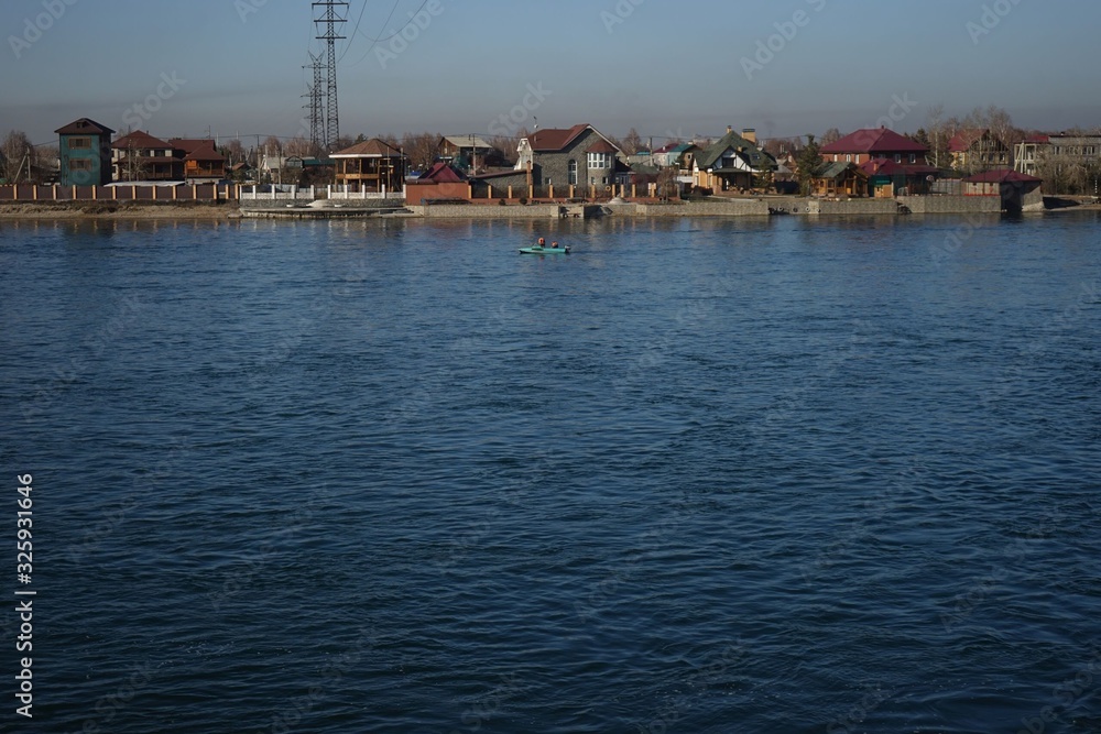 city over water