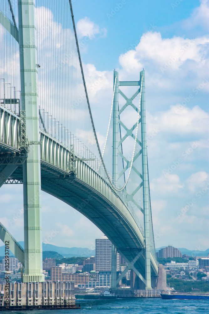 Fototapeta premium 明石海峡大橋