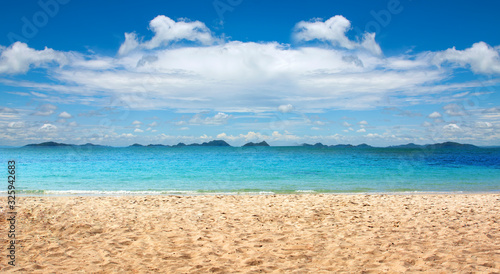 beach and sea