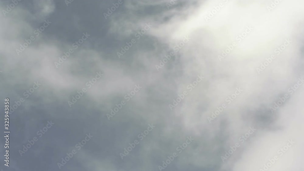 Clouds move in the sky, close up Clouds move in the sky, close up