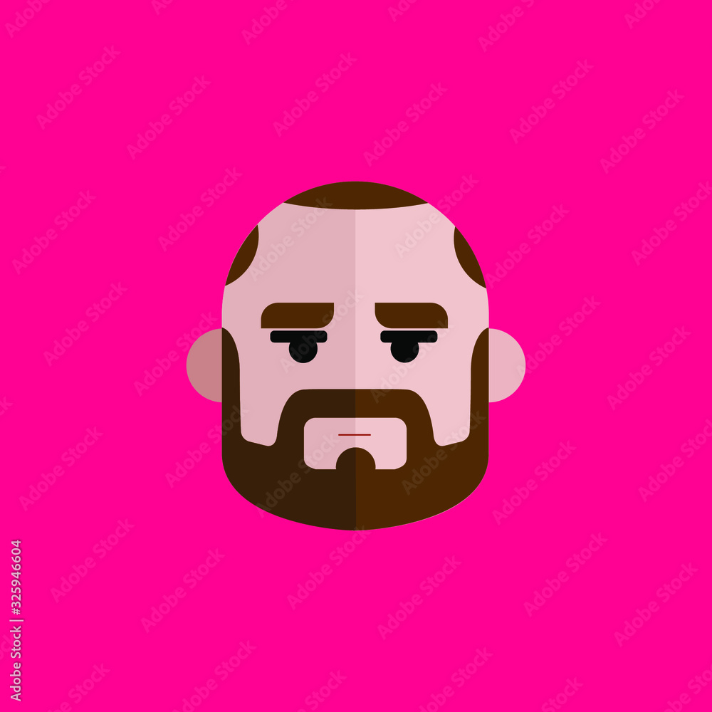 Vector Avatar Man flat design Perfect for web design,banner,Presentation design eps 10 Vector Avatar Man flat design Perfect for web design,banner,Presentation design eps 10
