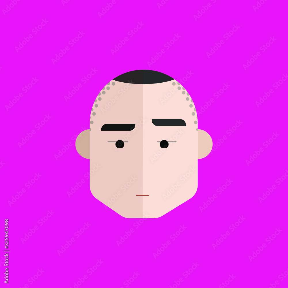 Vector Avatar Man flat design Perfect for web design,banner,Presentation design eps 10 Vector Avatar Man flat design Perfect for web design,banner,Presentation design eps 10