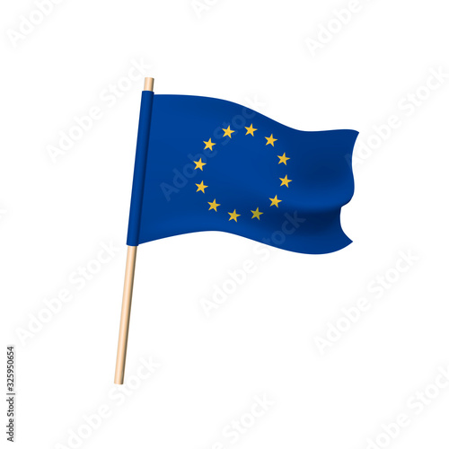 Vector flag of European Union