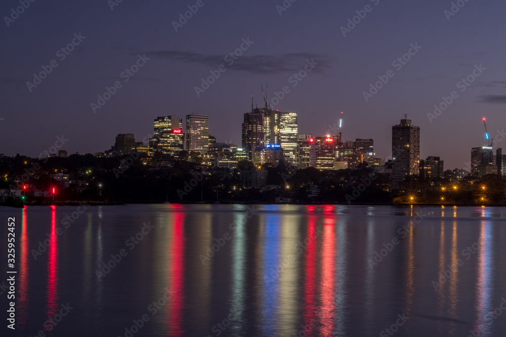 Fototapeta premium city at first light