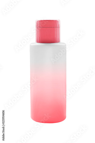 Cosmetics jar isolated