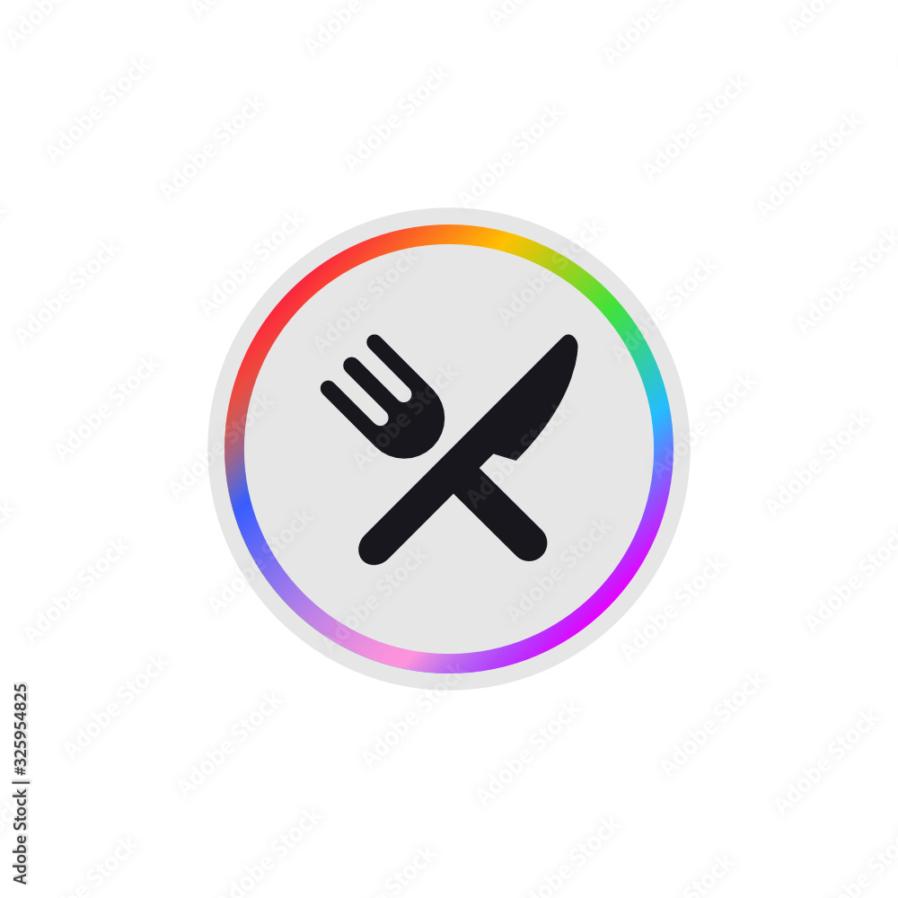 Cafeteria - Modern App Button Cafeteria - Modern App Button